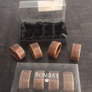 BombayRhino Napkin Rings